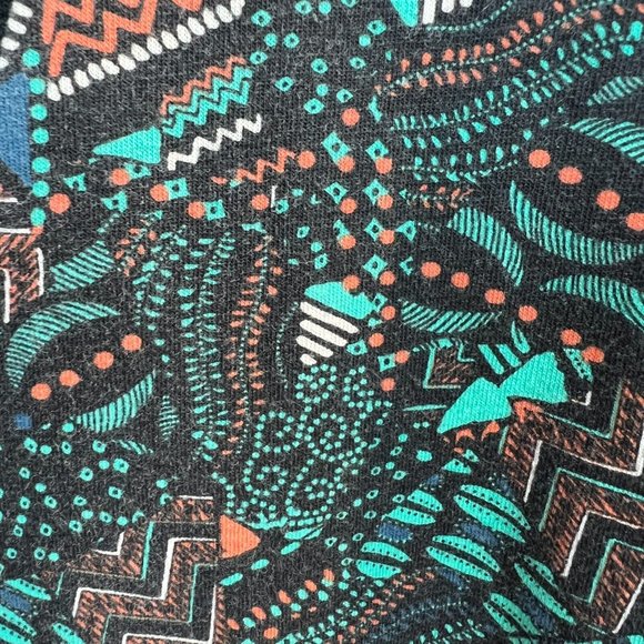 Coline‎ Mini Dress XXL Black Multicolor Sleeveless Printed Short Stretch - Picture 5 of 11